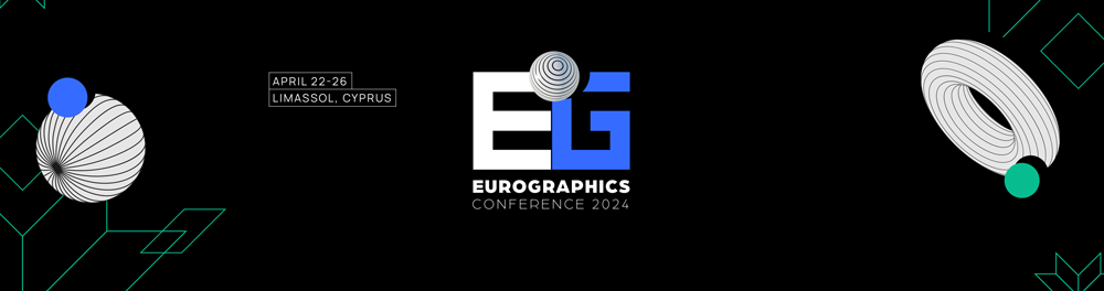 Eurographics 2024 in Limassol, Cyprus, 22.-26. April 2024